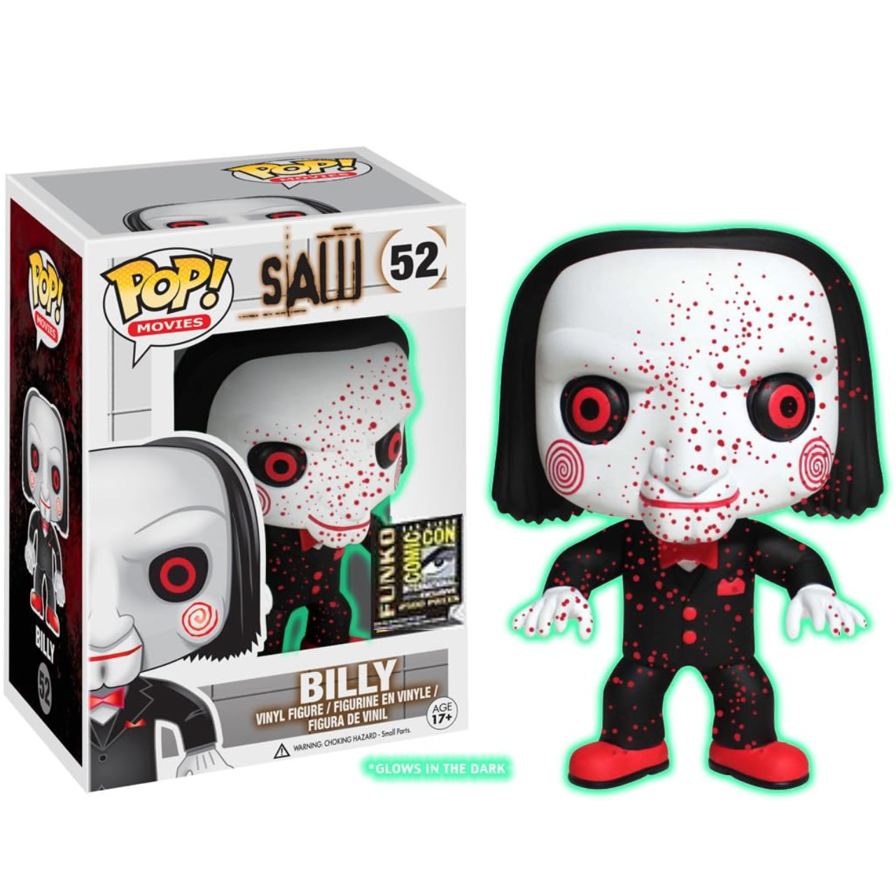 Funko POP! Billy / Bloody + Glow in the Dark (SDCC 2014) 2500 pezzi