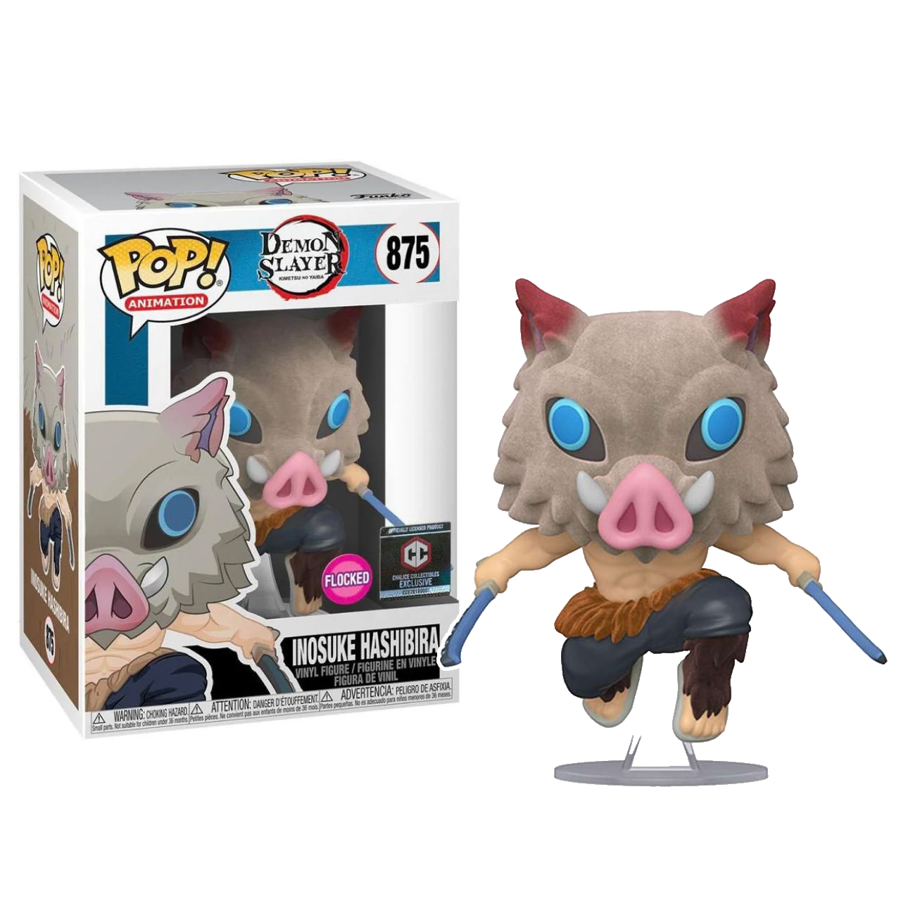 Funko POP! Inosuke Hashibira / Flocked Chalice EX. #875
