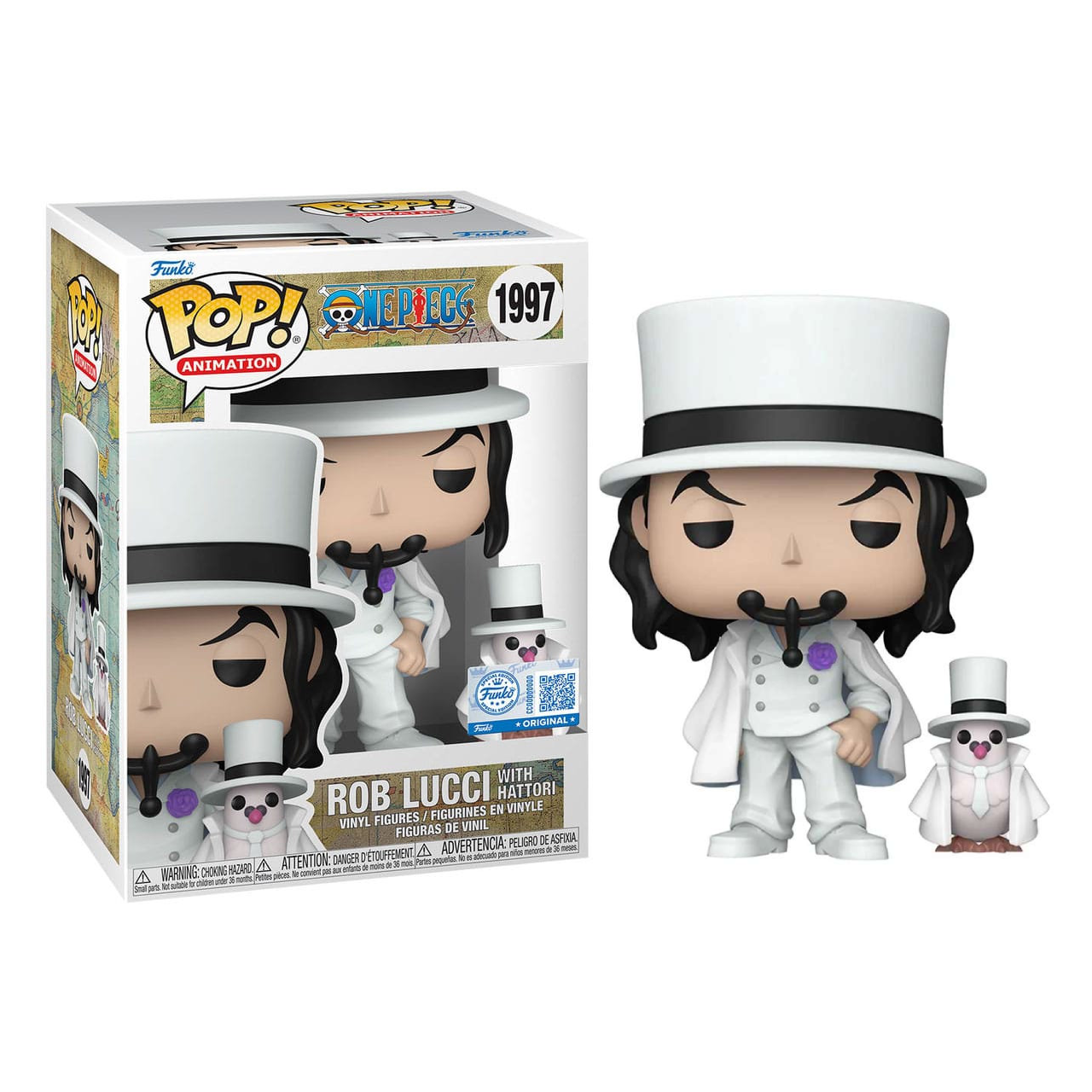 Funko POP! Rob Lucci w/ Hattori #1997