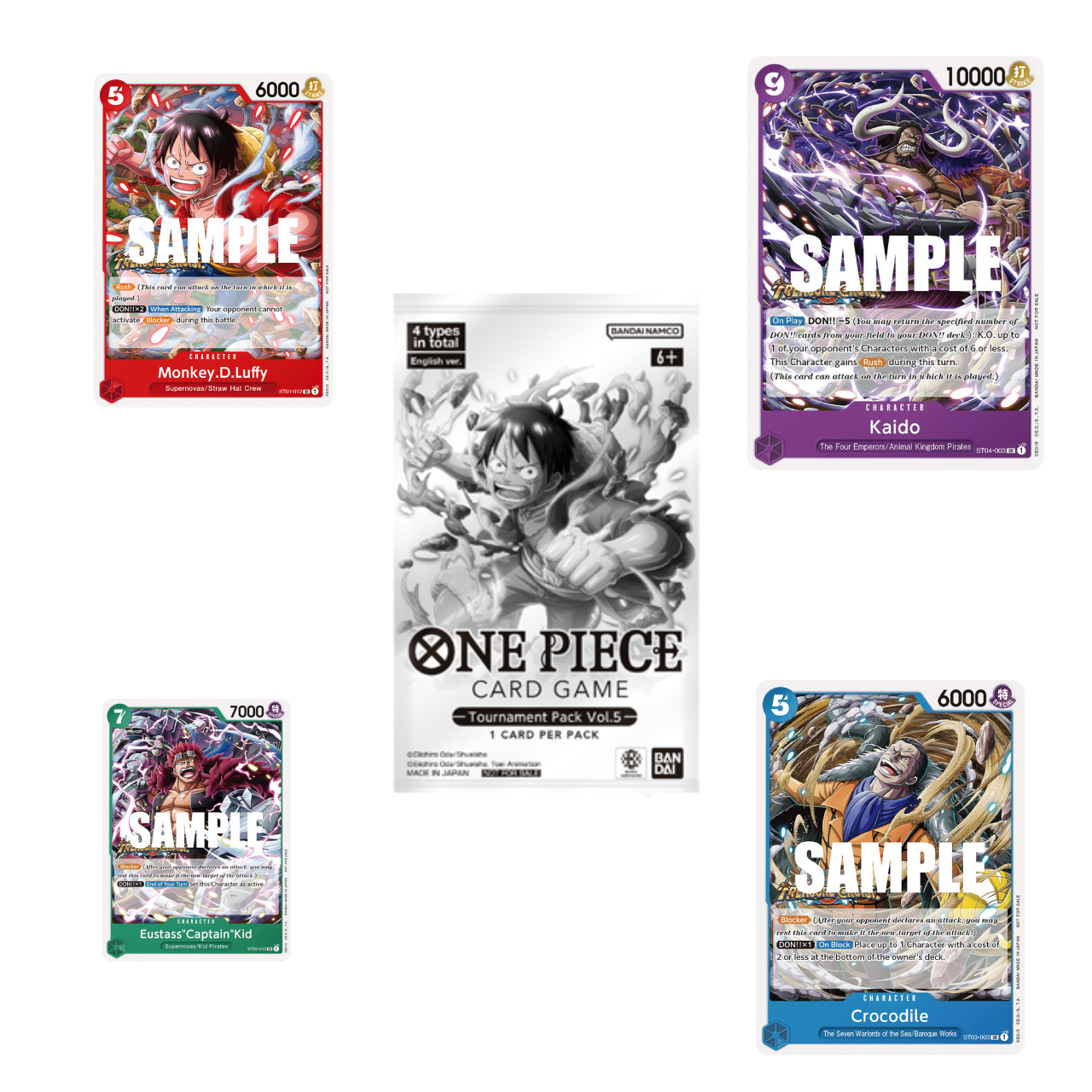 One Piece CG PROMO Pack Tournament Vol. 5